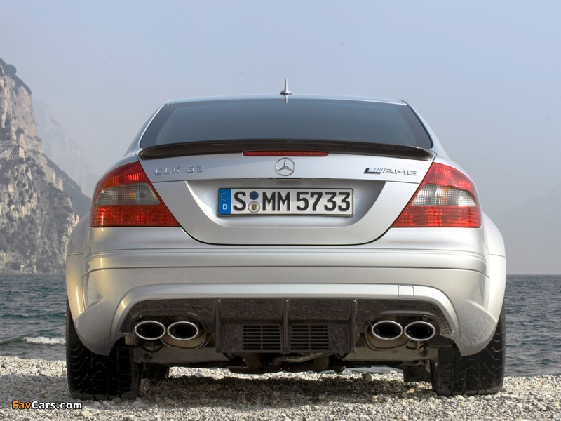 Mercedes-Benz CLK 63 AMG Black Series (C209) 2007–09 photos (800 x 600)