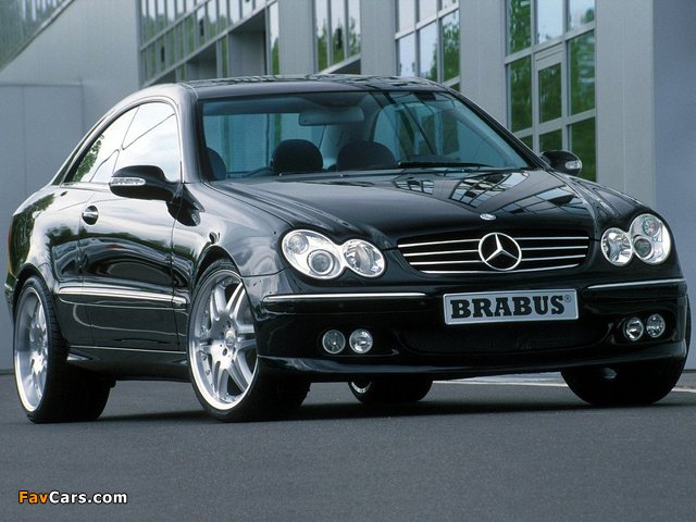 Brabus Mercedes-Benz CLK-Klasse (C209) photos (640 x 480)