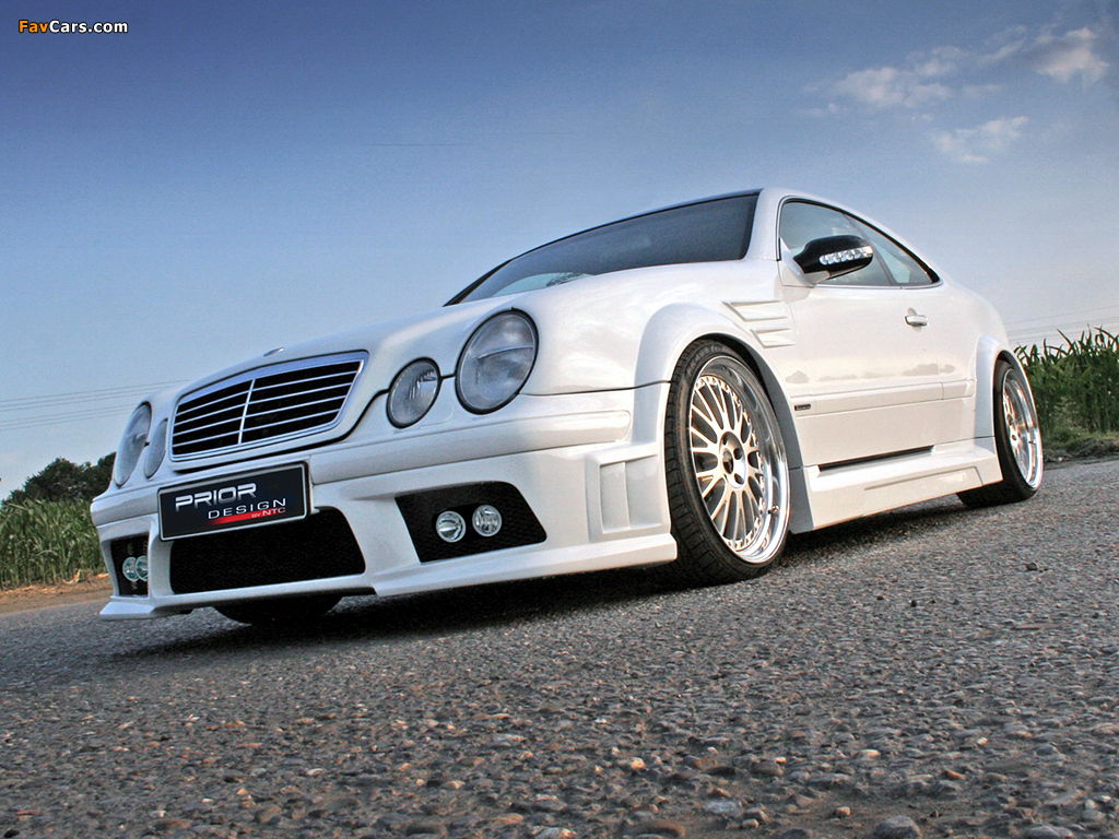 Prior-Design Mercedes-Benz CLK-Klasse (C208) wallpapers (1024 x 768)