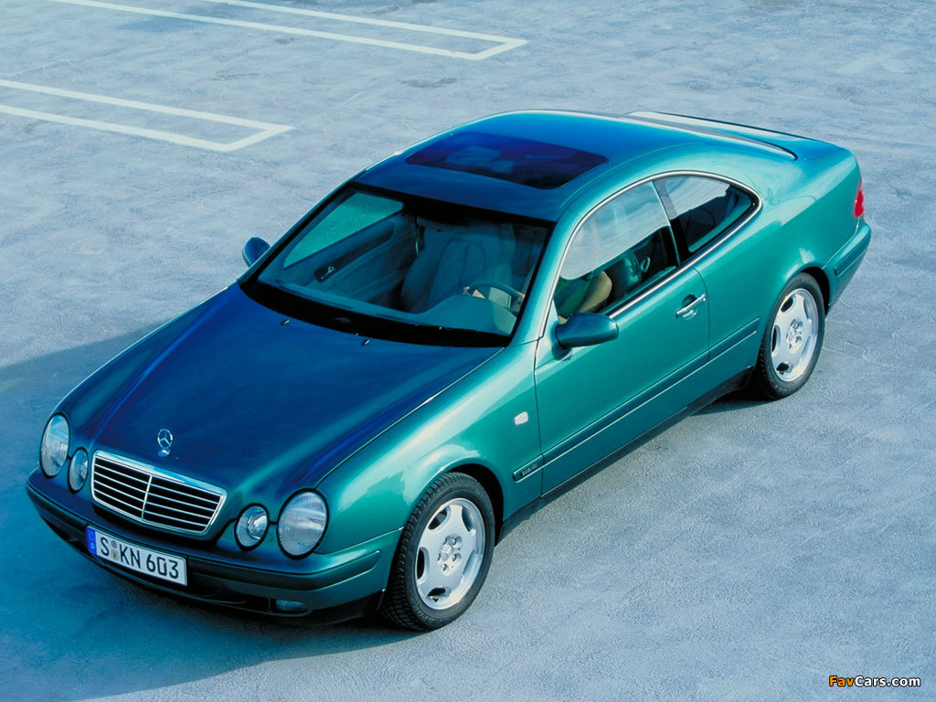 Photos of Mercedes-Benz CLK 320 (C208) 1997–2002 (1024 x 768)