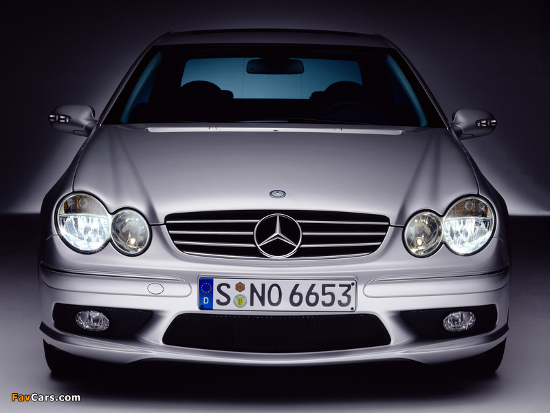 Photos of Mercedes-Benz CLK 55 AMG (C209) 2002–05 (800 x 600)
