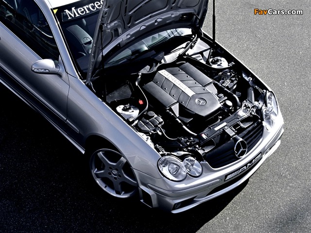 Photos of Mercedes-Benz CLK 55 AMG F1 Safety Car (C209) 2003 (640 x 480)