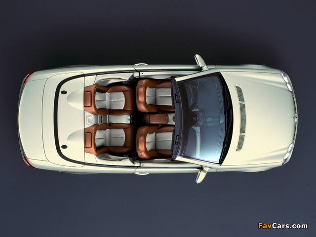 Photos of Mercedes-Benz CLK 500 Cabrio by Giorgio Armani (A209) 2004 (640 x 480)