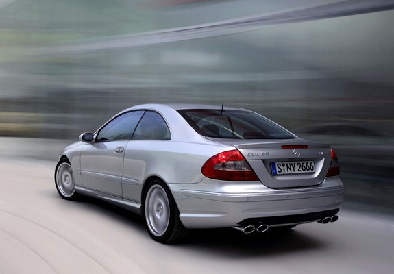 Photos of Mercedes-Benz CLK 55 AMG (C209) 2005–06