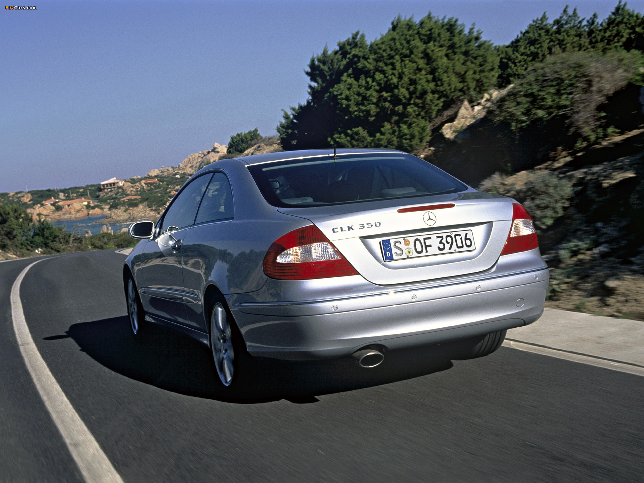 Photos of Mercedes-Benz CLK 350 (C209) 2005–09 (2048 x 1536)