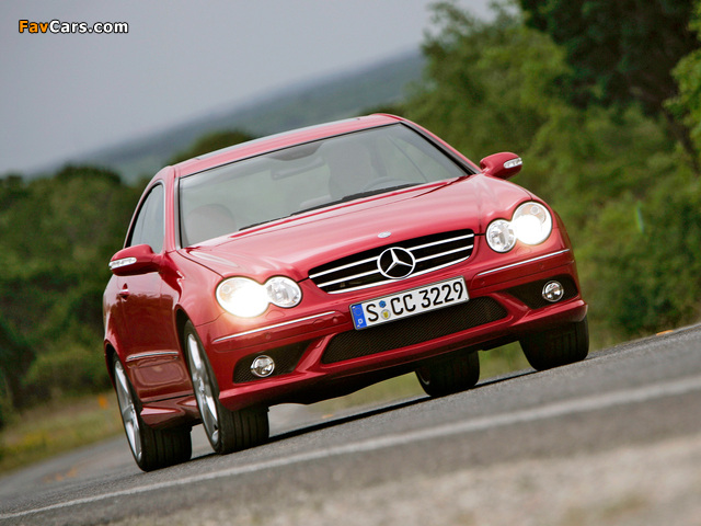 Photos of Mercedes-Benz CLK 320 CDI AMG Sports Package (C209) 2005–09 (640 x 480)