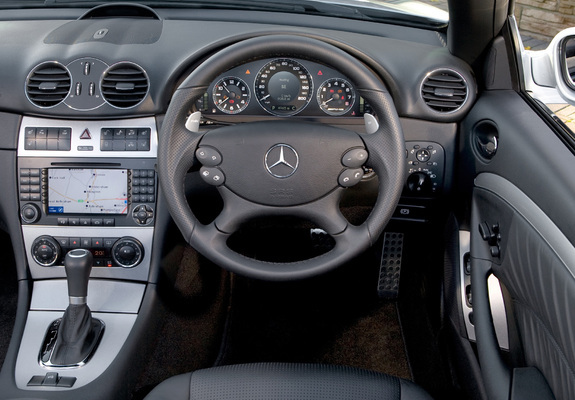 Photos of Mercedes-Benz CLK 63 AMG Cabrio UK-spec (A209) 2006–10