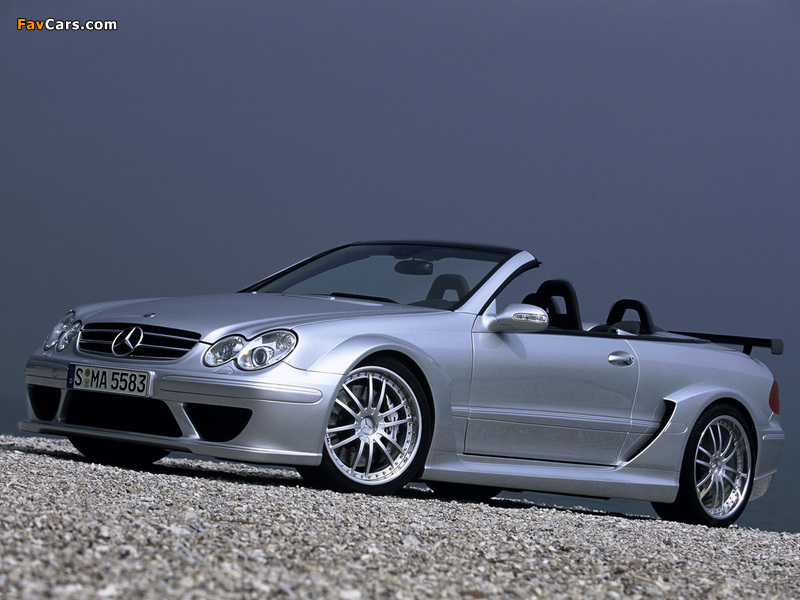 Photos of Mercedes-Benz CLK AMG DTM Cabrio (A209) 2006 (800 x 600)