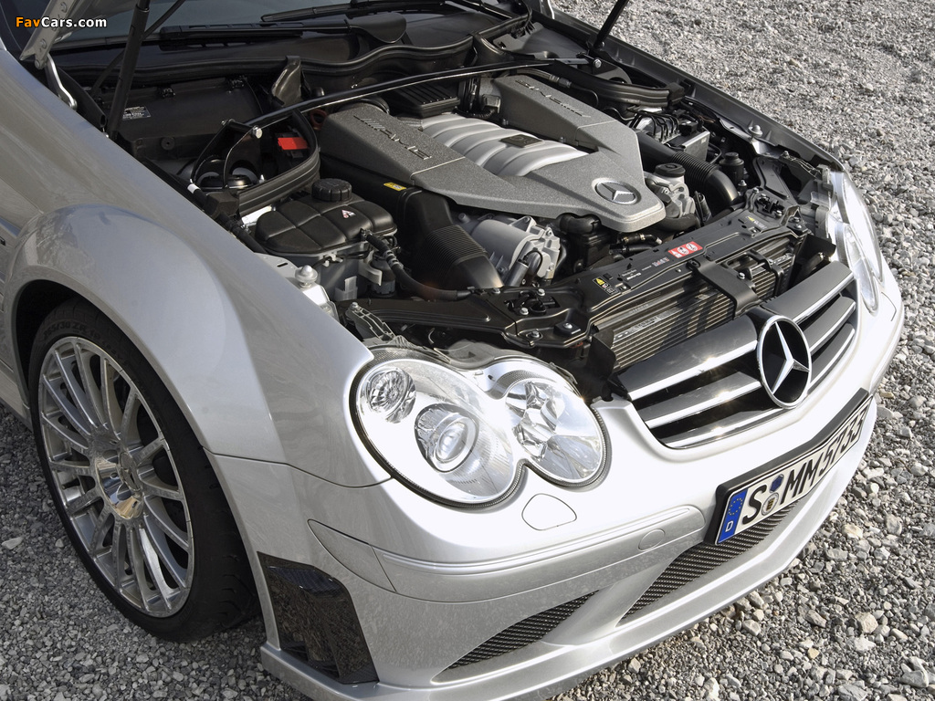 Photos of Mercedes-Benz CLK 63 AMG Black Series (C209) 2007–09 (1024 x 768)