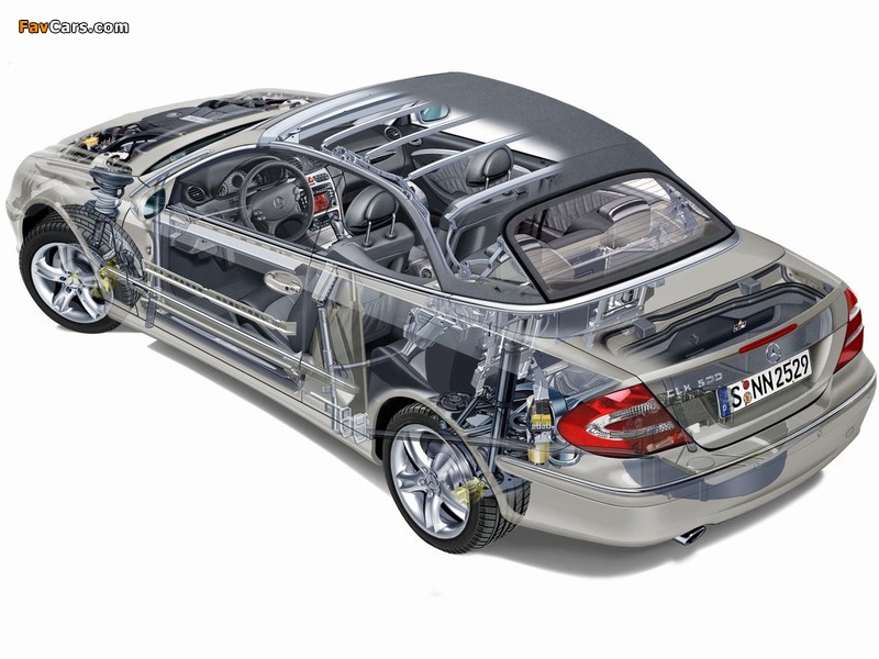 Pictures of Mercedes-Benz CLK 500 Cabrio (A209) 2003–05 (800 x 600)