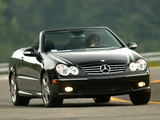 Pictures of Mercedes-Benz CLK 500 Convertible US-spec (A209) 2003–05