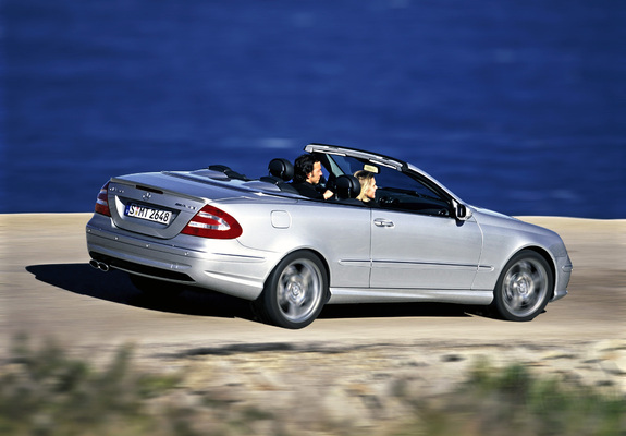 Pictures of Mercedes-Benz CLK 55 AMG Cabrio (A209) 2003–05