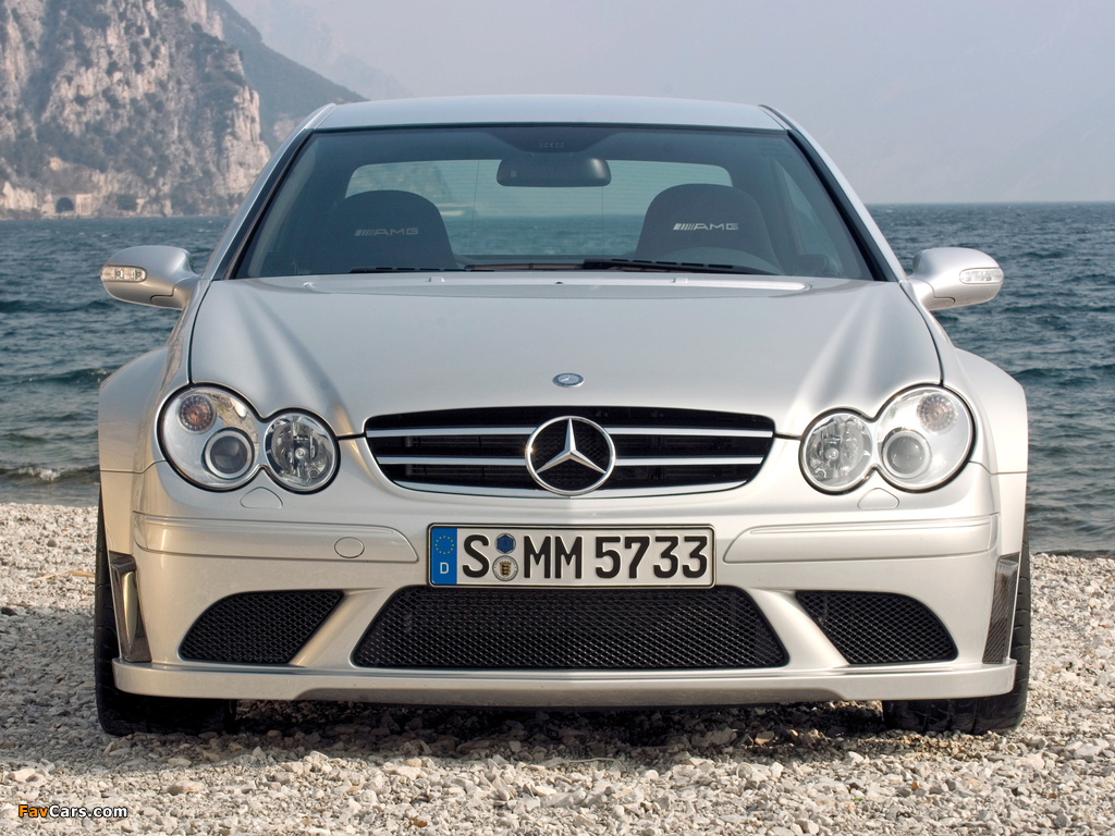 Pictures of Mercedes-Benz CLK 63 AMG Black Series (C209) 2007–09 (1024 x 768)