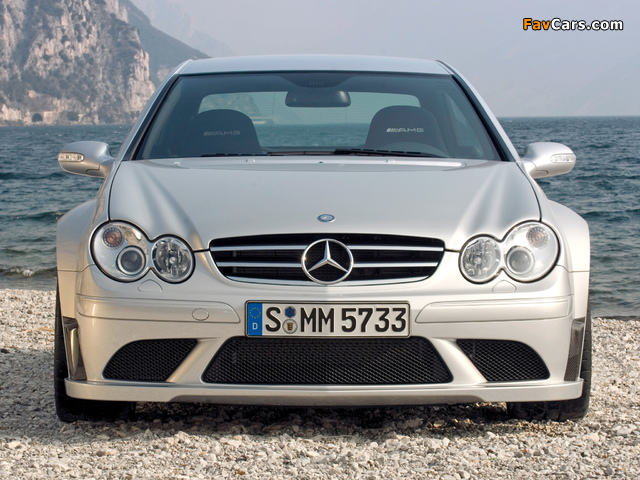 Pictures of Mercedes-Benz CLK 63 AMG Black Series (C209) 2007–09 (640 x 480)