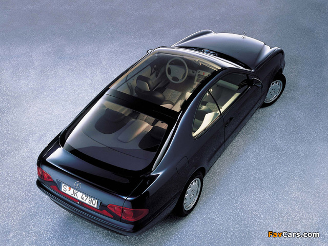 Mercedes-Benz Coupe Studie 1993 wallpapers (640 x 480)