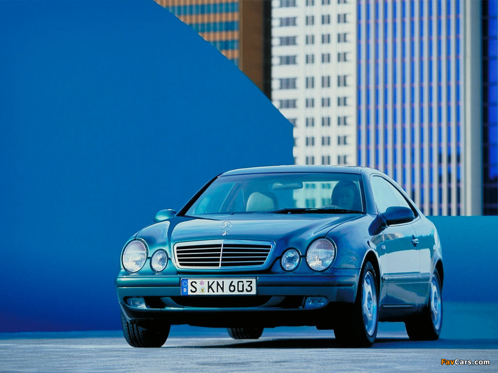Mercedes-Benz CLK 320 (C208) 1997–2002 wallpapers (1024 x 768)