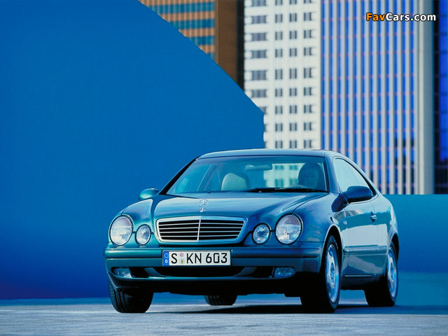 Mercedes-Benz CLK 320 (C208) 1997–2002 wallpapers (640 x 480)