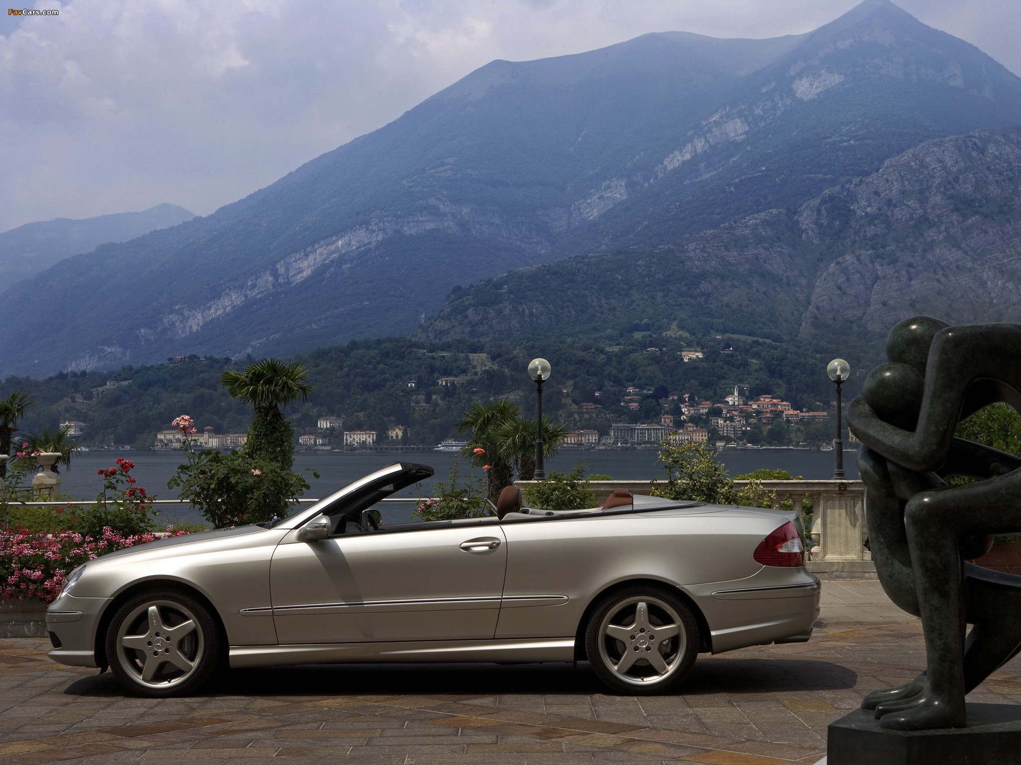 Mercedes-Benz CLK 500 Cabrio by Giorgio Armani (A209) 2004 wallpapers (2048 x 1536)