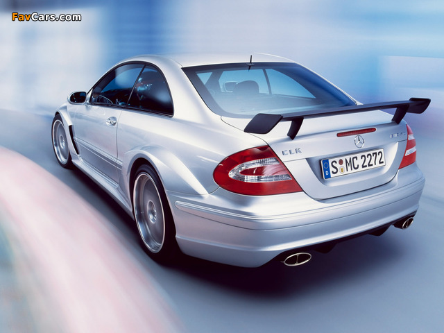 Mercedes-Benz CLK 55 AMG DTM Street Version (C209) 2004 wallpapers (640 x 480)