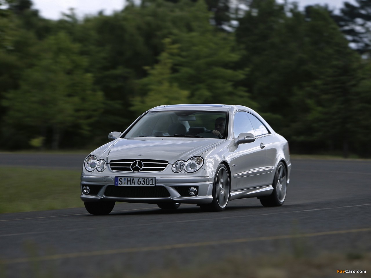 Mercedes-Benz CLK 63 AMG (C209) 2006–09 wallpapers (1280 x 960)