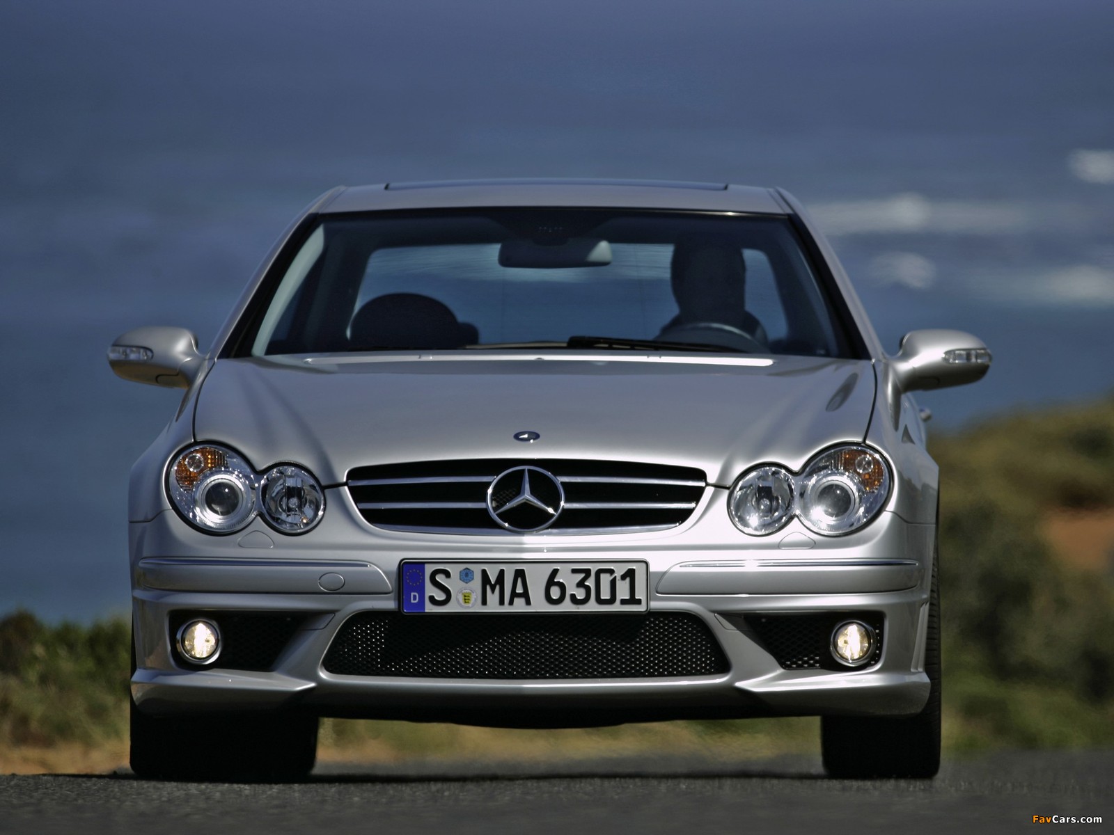 Mercedes-Benz CLK 63 AMG (C209) 2006–09 wallpapers (1600 x 1200)