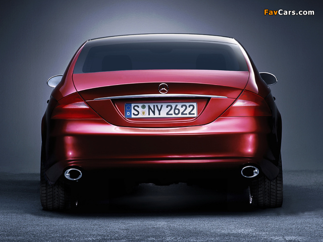 Images of Mercedes-Benz Vision CLS Concept (C219) 2003 (640 x 480)