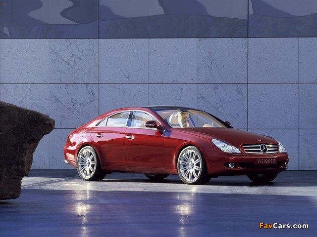 Images of Mercedes-Benz Vision CLS Concept (C219) 2003 (640 x 480)