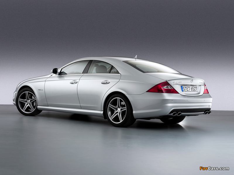 Images of Mercedes-Benz CLS 63 AMG (C219) 2007–08 (800 x 600)