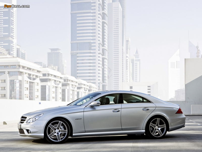 Images of Mercedes-Benz CLS 63 AMG (C219) 2008–10 (800 x 600)