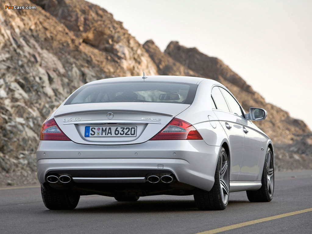 Images of Mercedes-Benz CLS 63 AMG (C219) 2008–10 (1024 x 768)