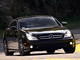 Images of Mercedes-Benz CLS 63 AMG US-spec (C219) 2008–10