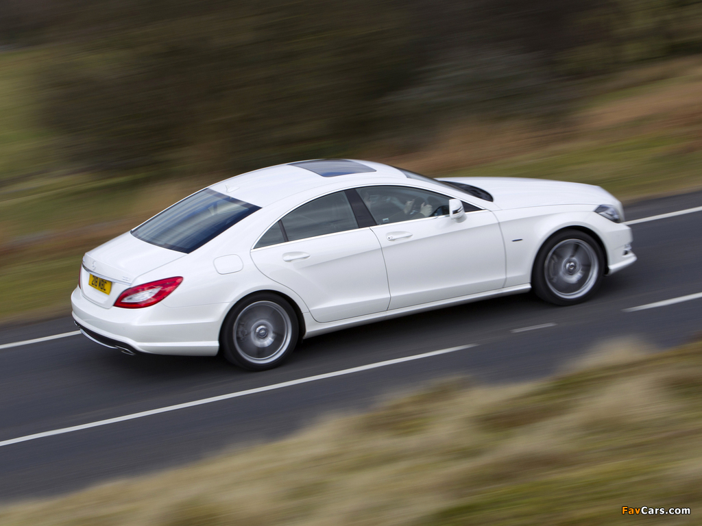 Images of Mercedes-Benz CLS 350 CDI AMG Sports Package UK-spec (C218) 2010 (1024 x 768)