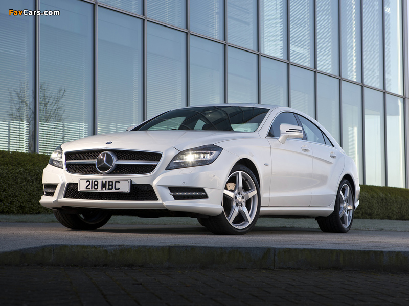 Images of Mercedes-Benz CLS 350 CDI AMG Sports Package UK-spec (C218) 2010 (800 x 600)