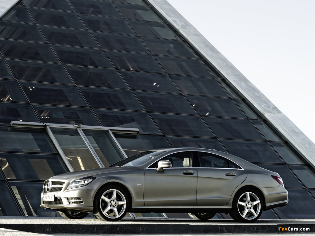 Images of Mercedes-Benz CLS 350 AMG Sports Package (C218) 2010 (1024 x 768)