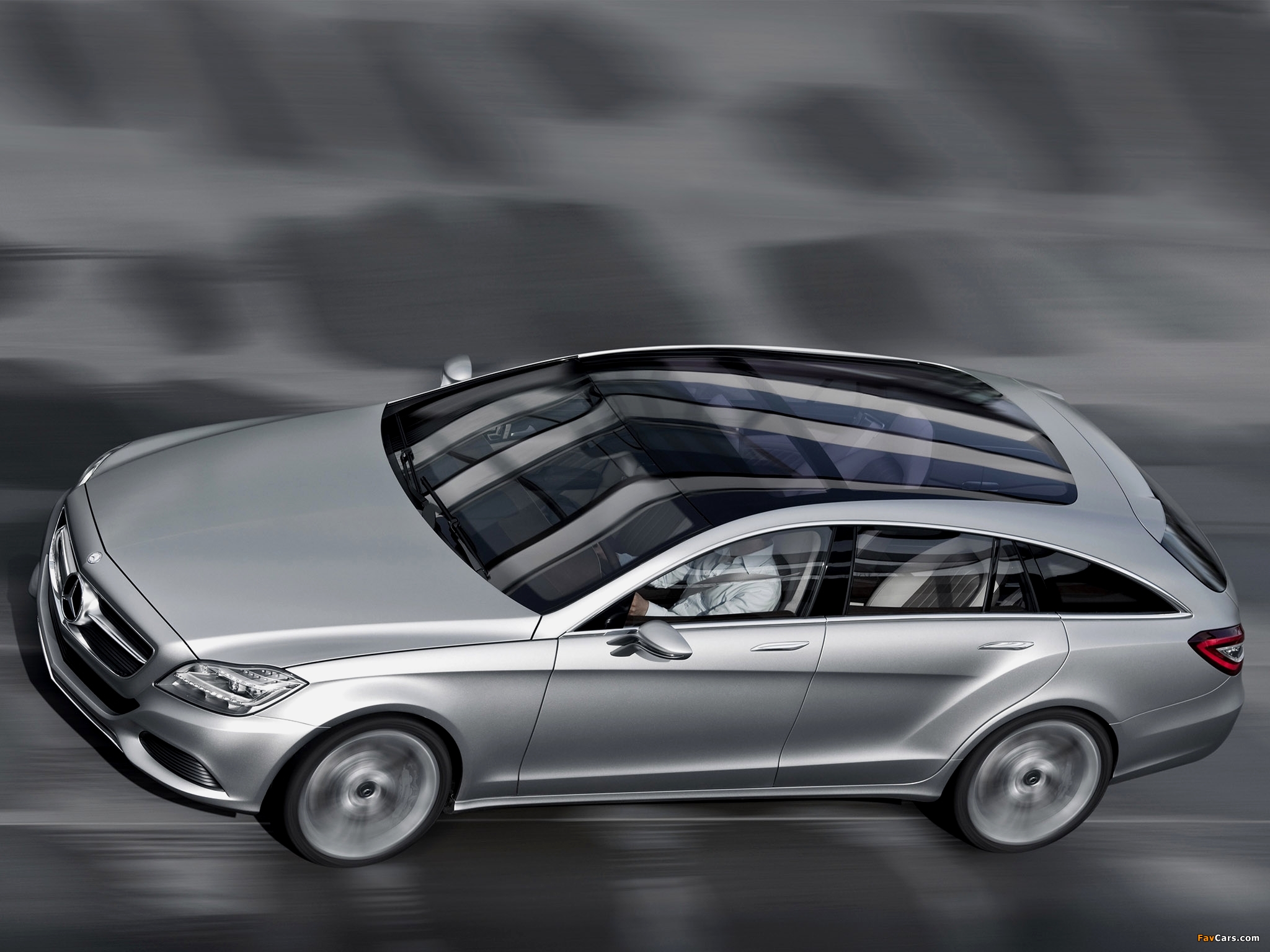 Images of Mercedes-Benz Shooting Break Concept (X218) 2010 (2048 x 1536)