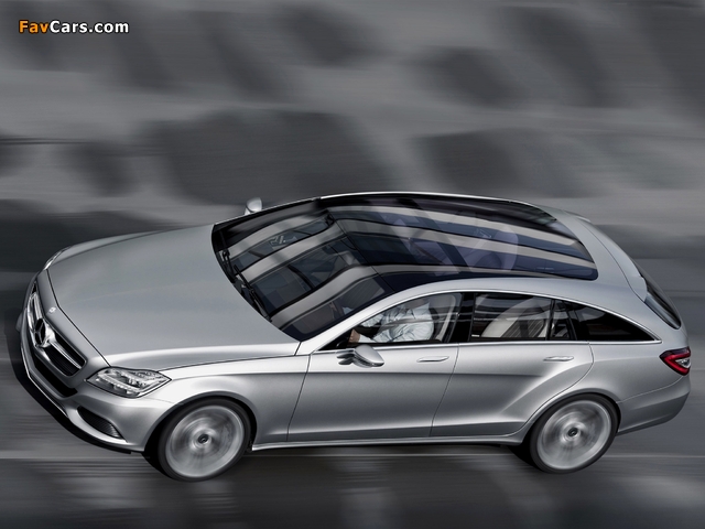 Images of Mercedes-Benz Shooting Break Concept (X218) 2010 (640 x 480)