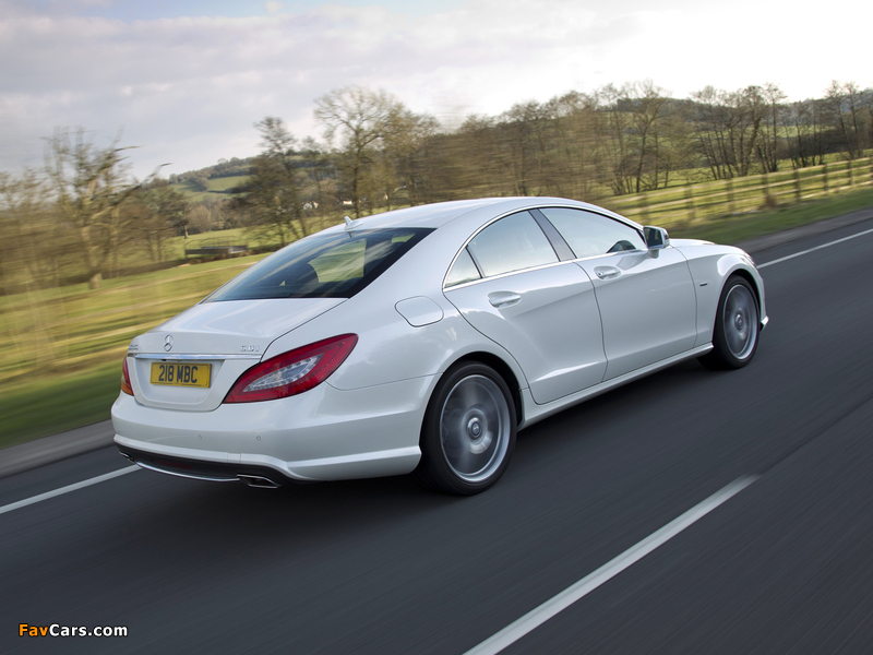Images of Mercedes-Benz CLS 350 CDI AMG Sports Package UK-spec (C218) 2010 (800 x 600)
