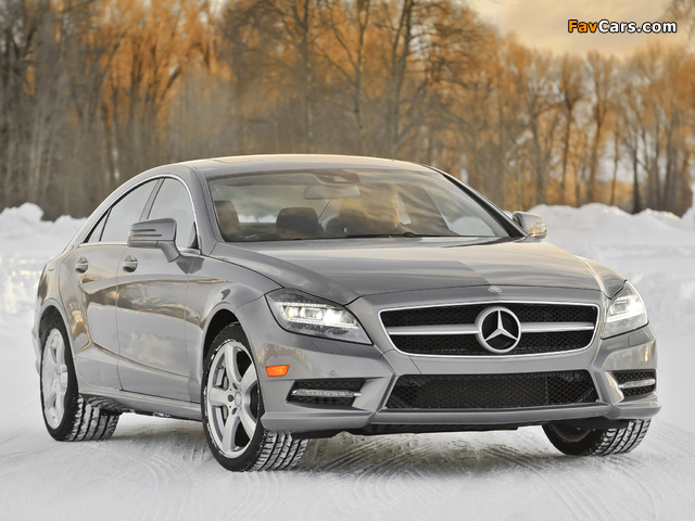 Images of Mercedes-Benz CLS 550 4MATIC AMG Sports Package (C218) 2010 (640 x 480)