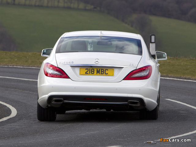 Images of Mercedes-Benz CLS 350 CDI AMG Sports Package UK-spec (C218) 2010 (640 x 480)