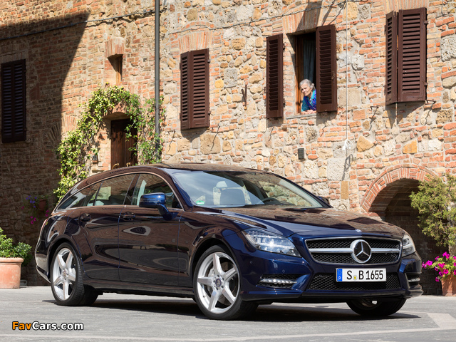 Images of Mercedes-Benz CLS 500 Shooting Brake (X218) 2012 (640 x 480)