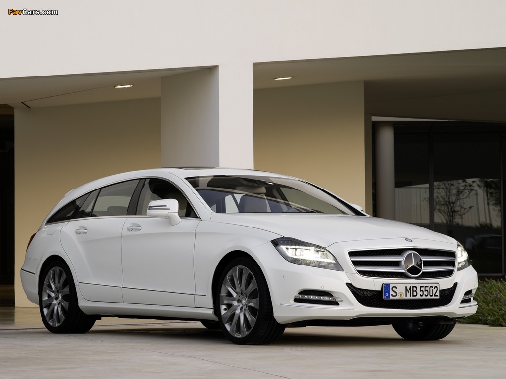 Images of Mercedes-Benz CLS 250 CDI Shooting Brake (X218) 2012 (1024 x 768)