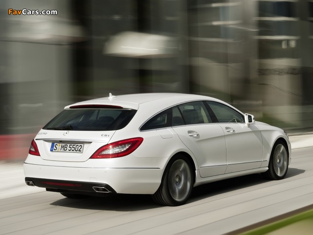 Images of Mercedes-Benz CLS 250 CDI Shooting Brake (X218) 2012 (640 x 480)