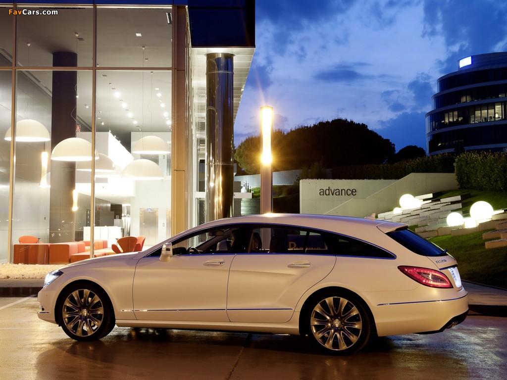 Images of Mercedes-Benz CLS 250 CDI Shooting Brake (X218) 2012 (1024 x 768)