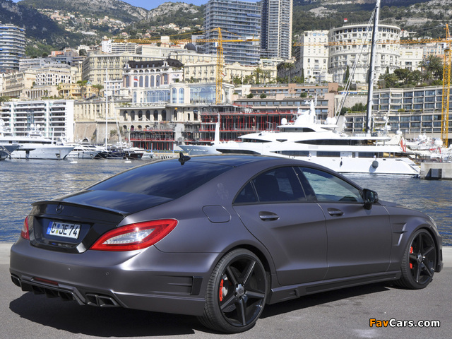 Images of GSC Mercedes-Benz CLS 63 AMG (C218) 2012 (640 x 480)