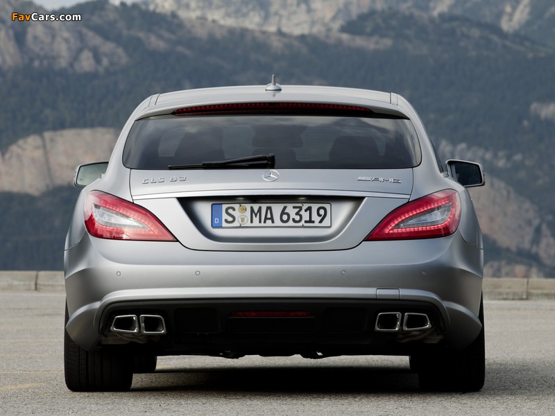 Images of Mercedes-Benz CLS 63 AMG Shooting Brake (X218) 2012 (800 x 600)