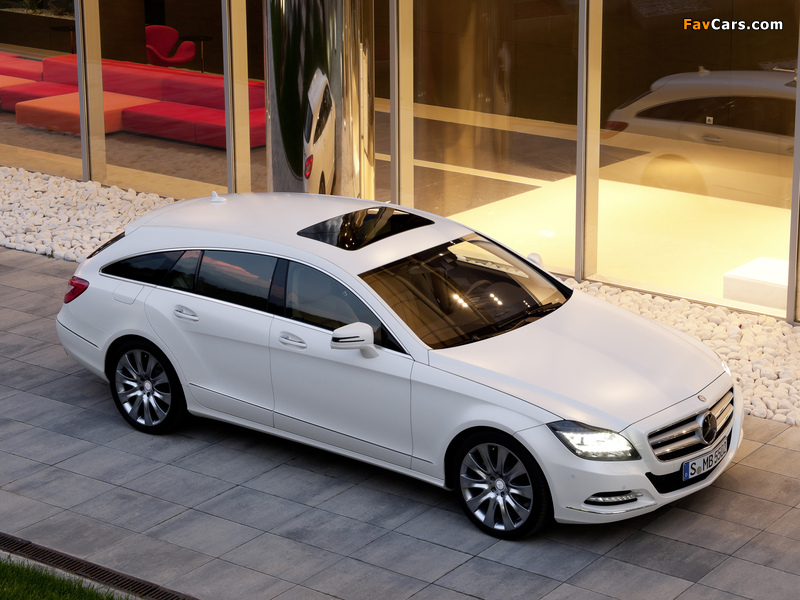 Images of Mercedes-Benz CLS 250 CDI Shooting Brake (X218) 2012 (800 x 600)