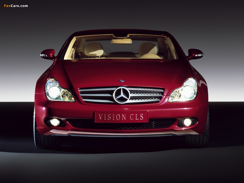 Mercedes-Benz Vision CLS Concept (C219) 2003 wallpapers (1024 x 768)