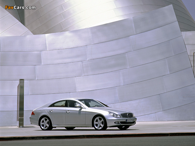 Mercedes-Benz CLS 500 (S219) 2004–10 photos (640 x 480)