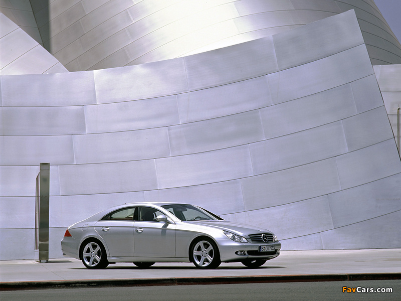Mercedes-Benz CLS 500 (S219) 2004–10 photos (800 x 600)