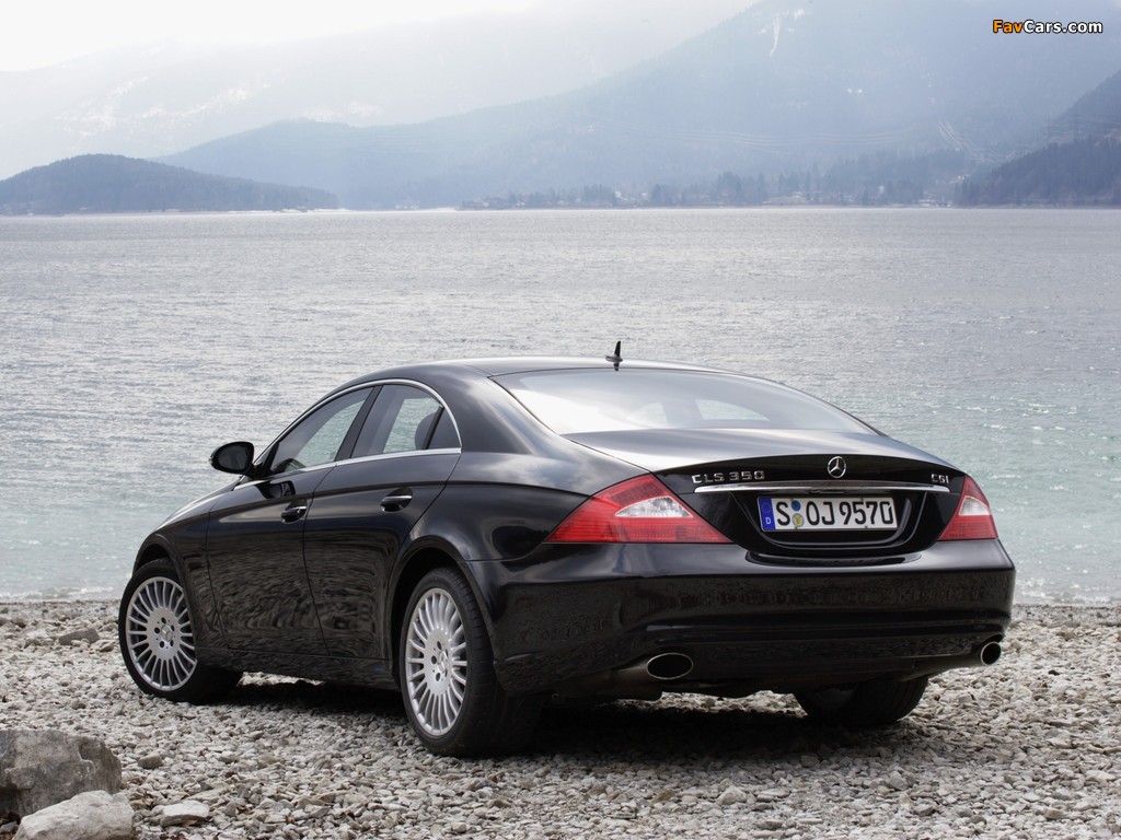 Mercedes-Benz CLS 350 CGI (C219) 2006–10 images (1024 x 768)